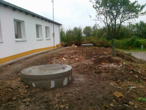 Remont budynku komunalnego w Pławtach Wielkich gmina Kisielice